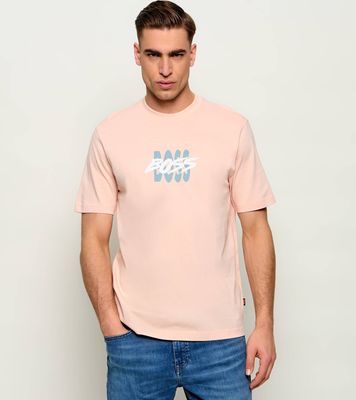 T-shirt męski młodzieżowy BOSS ORANGE ze sklepu: Gomez Fashion Store w kategorii: T-shirty męskie - zdjęcie 874714-BD9-10338_BO262M000075690