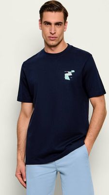 BOSS ORANGE - T-shirt męski ze sklepu: Gomez Fashion Store w kategorii: T-shirty męskie - zdjęcie 874714-BD9-10338_BO262M000079404