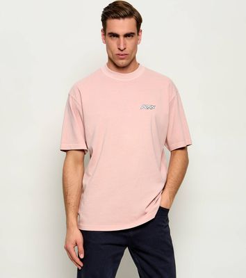 T-shirt męski casual BOSS ORANGE ze sklepu: Gomez Fashion Store w kategorii: T-shirty męskie - zdjęcie 874714-BD9-10338_BO262M000080690