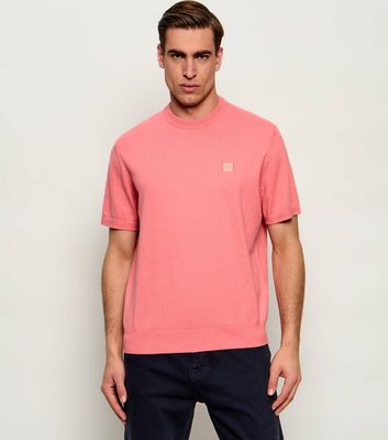 Sweter męski na wiosnę BOSS ORANGE ze sklepu: Gomez Fashion Store w kategorii: Swetry męskie - zdjęcie 874714-BD9-10338_BO262M000091632