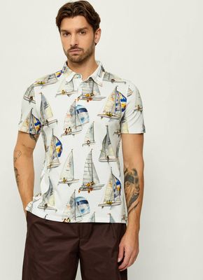 T-shirt męski Stenströms ze sklepu: Gomez Fashion Store w kategorii: T-shirty męskie - zdjęcie 874714-BD9-10338_SN262M000004004