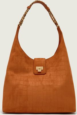 Elisabetta Franchi - Torebka hobo elegancki ze sklepu: Gomez Fashion Store w kategorii: Torebki hobo - zdjęcie 874714-BD9-10338_EF261W000003600