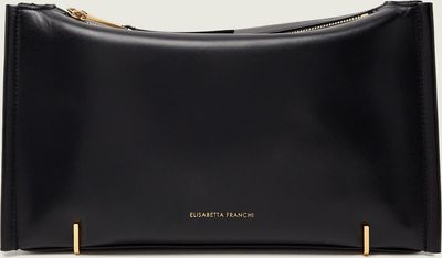 Kopertówka elegancka Elisabetta Franchi ze sklepu: Gomez Fashion Store w kategorii: Kopertówki - zdjęcie 874714-BD9-10338_EF261W000012110