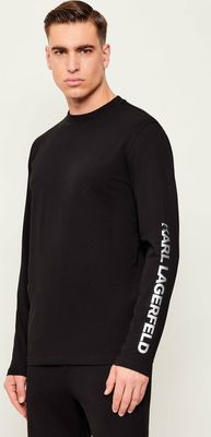 T-shirt męski młodzieżowy Karl Lagerfeld ze sklepu: Gomez Fashion Store w kategorii: T-shirty męskie - zdjęcie 874714-BD9-10338_KL255M000190990