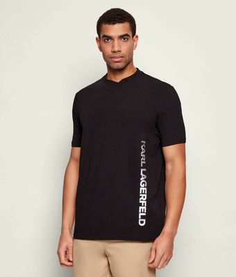 T-shirt męski na wiosnę młodzieżowy Karl Lagerfeld ze sklepu: Gomez Fashion Store w kategorii: T-shirty męskie - zdjęcie 874714-BD9-10338_KL255M000191990