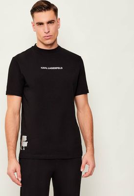 Karl Lagerfeld - T-shirt męski młodzieżowy wiosenny ze sklepu: Gomez Fashion Store w kategorii: T-shirty męskie - zdjęcie 874714-BD9-10338_KL255M000193990