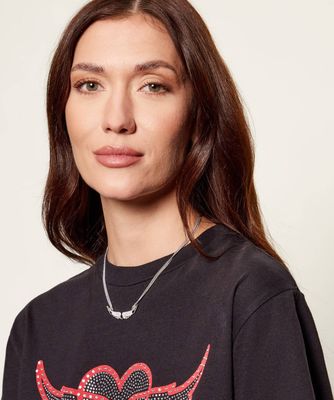 Naszyjnik elegancki Zadig&Voltaire ze sklepu: Gomez Fashion Store w kategorii: Naszyjniki - zdjęcie 874714-BD9-10338_ZV262W000032093