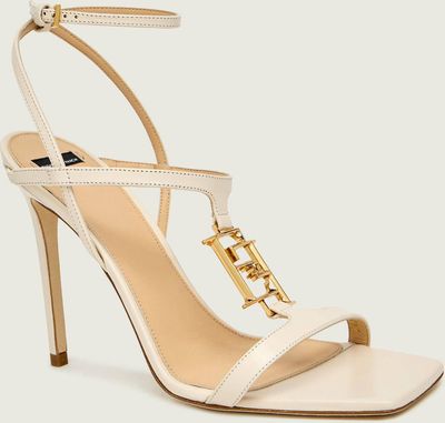 Sandały damskie na lato Elisabetta Franchi ze sklepu: Gomez Fashion Store w kategorii: Sandały damskie - zdjęcie 874714-BD9-10338_EF261W000035193