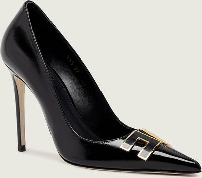 Czółenka wiosenne Elisabetta Franchi ze sklepu: Gomez Fashion Store w kategorii: Czółenka - zdjęcie 874714-BD9-10338_EF261W000037110