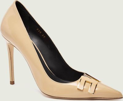 Elisabetta Franchi - Czółenka wiosenne ze sklepu: Gomez Fashion Store w kategorii: Czółenka - zdjęcie 874714-BD9-10338_EF261W000037470