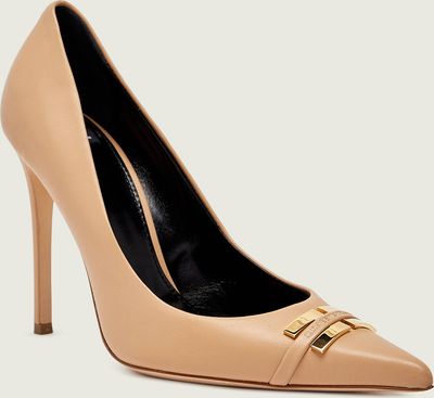 Czółenka na wiosnę Elisabetta Franchi ze sklepu: Gomez Fashion Store w kategorii: Czółenka - zdjęcie 874714-BD9-10338_EF261W000038470