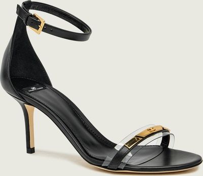 Sandały damskie na lato Elisabetta Franchi ze sklepu: Gomez Fashion Store w kategorii: Sandały damskie - zdjęcie 874714-BD9-10338_EF261W000042110