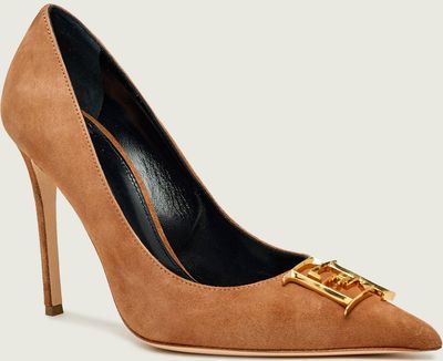 Czółenka na wiosnę Elisabetta Franchi ze sklepu: Gomez Fashion Store w kategorii: Czółenka - zdjęcie 874714-BD9-10338_EF261W000044608