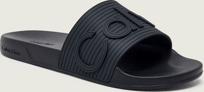 Klapki męskie na lato Calvin Klein ze sklepu: Gomez Fashion Store w kategorii: Klapki męskie - zdjęcie 874714-BD9-10338_CK262M000158213