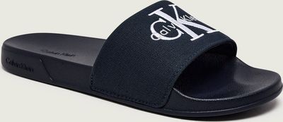 Klapki męskie na lato Calvin Klein ze sklepu: Gomez Fashion Store w kategorii: Klapki męskie - zdjęcie 874714-BD9-10338_CK262M000144224