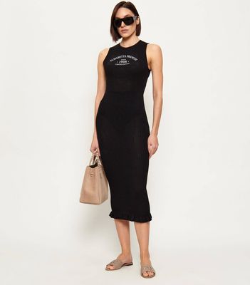 Sukienka dopasowana Elisabetta Franchi ze sklepu: Gomez Fashion Store w kategorii: Sukienki - zdjęcie 874714-BD9-10338_EF261W000066110