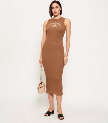 Sukienka dopasowana Elisabetta Franchi ze sklepu: Gomez Fashion Store w kategorii: Sukienki - zdjęcie 874714-BD9-10338_EF261W000066600