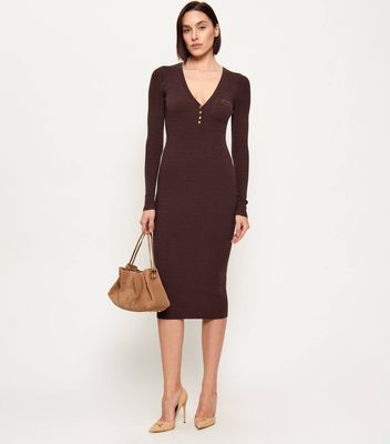 Sukienka casual Elisabetta Franchi ze sklepu: Gomez Fashion Store w kategorii: Sukienki - zdjęcie 874714-BD9-10338_EF261W000067A07
