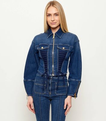 Kurtka damska Elisabetta Franchi ze sklepu: Gomez Fashion Store w kategorii: Kurtki damskie - zdjęcie 874714-BD9-10338_EF261W000071577