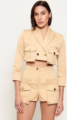 Elisabetta Franchi - Marynarka ze sklepu: Gomez Fashion Store w kategorii: Marynarki damskie - zdjęcie 874714-BD9-10338_EF261W000085470