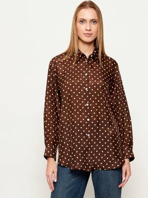 Koszula damska jesienna Marella SPORT ze sklepu: Gomez Fashion Store w kategorii: Koszule damskie - zdjęcie 874714-BD9-10338_MR261W000005001