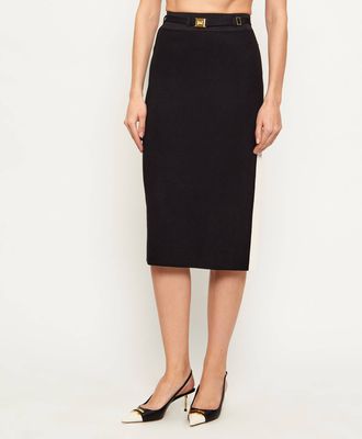 Spódnica Elisabetta Franchi ze sklepu: Gomez Fashion Store w kategorii: Spódnice - zdjęcie 874714-BD9-10338_EF261W000099585
