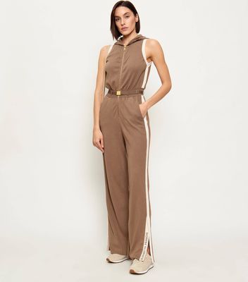 Kombinezon damski Elisabetta Franchi ze sklepu: Gomez Fashion Store w kategorii: Kombinezony damskie - zdjęcie 874714-BD9-10338_EF261W000110E77