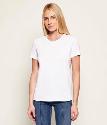 Bluzka damska Elisabetta Franchi ze sklepu: Gomez Fashion Store w kategorii: Bluzki damskie - zdjęcie 874714-BD9-10338_EF261W000118271