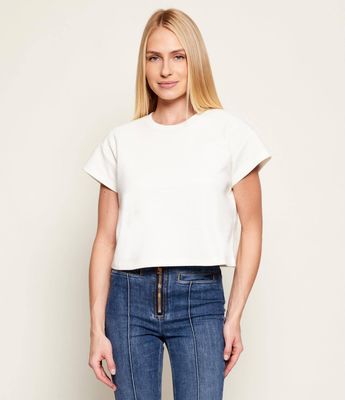 Bluzka damska na wiosnę Elisabetta Franchi ze sklepu: Gomez Fashion Store w kategorii: Bluzki damskie - zdjęcie 874714-BD9-10338_EF261W000120271