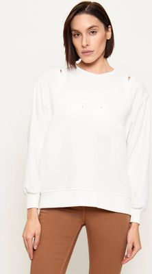 Bluza damska Elisabetta Franchi ze sklepu: Gomez Fashion Store w kategorii: Bluzy damskie - zdjęcie 874714-BD9-10338_EF261W000122360