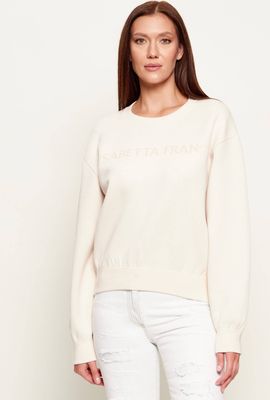 Bluza damska Elisabetta Franchi ze sklepu: Gomez Fashion Store w kategorii: Bluzy damskie - zdjęcie 874714-BD9-10338_EF261W000128193