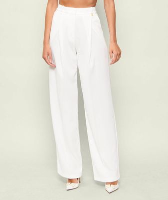 Spodnie damskie casual Elisabetta Franchi ze sklepu: Gomez Fashion Store w kategorii: Spodnie damskie - zdjęcie 874714-BD9-10338_EF261W000137360
