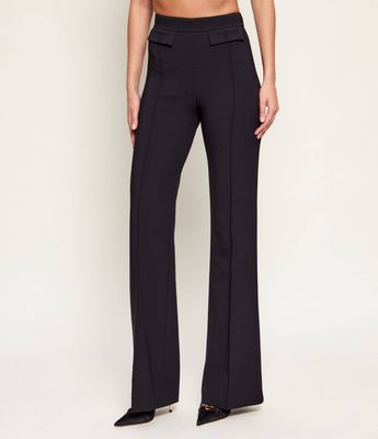 Spodnie damskie casual Elisabetta Franchi ze sklepu: Gomez Fashion Store w kategorii: Spodnie damskie - zdjęcie 874714-BD9-10338_EF261W000141110