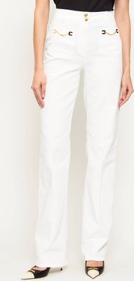 Elisabetta Franchi - Jeansy damskie ze sklepu: Gomez Fashion Store w kategorii: Jeansy damskie - zdjęcie 874714-BD9-10338_EF261W000150360