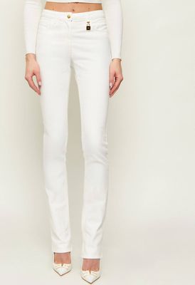 Jeansy damskie w miejskim stylu Elisabetta Franchi ze sklepu: Gomez Fashion Store w kategorii: Jeansy damskie - zdjęcie 874714-BD9-10338_EF261W000154360