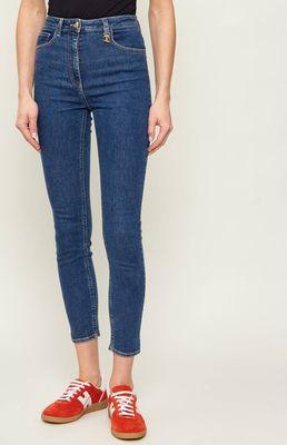 Elisabetta Franchi - Jeansy damskie w miejskim stylu ze sklepu: Gomez Fashion Store w kategorii: Jeansy damskie - zdjęcie 874714-BD9-10338_EF261W000155577