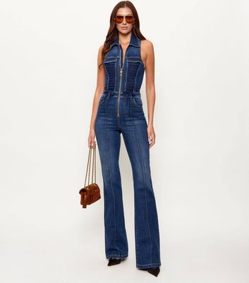 Kombinezon damski Elisabetta Franchi ze sklepu: Gomez Fashion Store w kategorii: Kombinezony damskie - zdjęcie 874714-BD9-10338_EF261W000161577