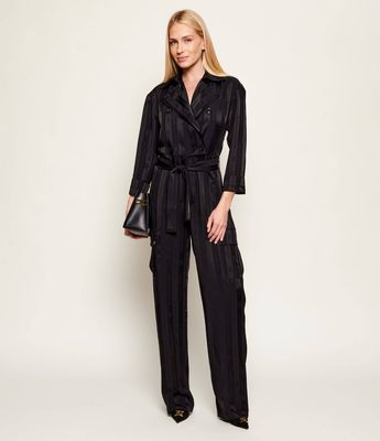 Elisabetta Franchi - Kombinezon damski na wiosnę ze sklepu: Gomez Fashion Store w kategorii: Kombinezony damskie - zdjęcie 874714-BD9-10338_EF261W000170110
