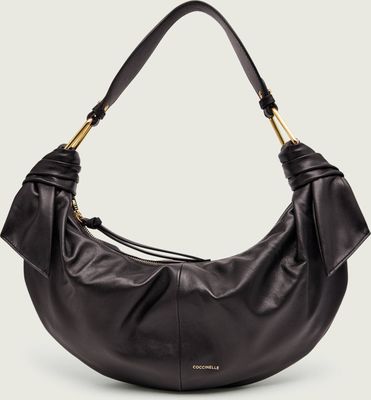 Coccinelle - Torebka hobo elegancki ze sklepu: Gomez Fashion Store w kategorii: Torebki hobo - zdjęcie 874714-BD9-10338_CL261W000038001