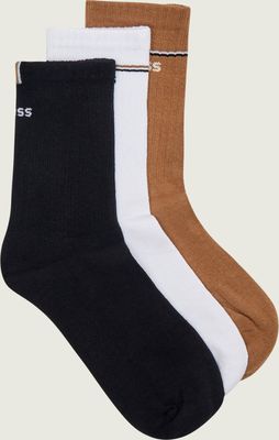 Skarpetki damskie bez wzorów BOSS BLACK ze sklepu: Gomez Fashion Store w kategorii: Skarpetki damskie - zdjęcie 874714-BD9-10338_BW261W000022961