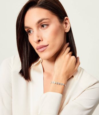 Bransoletka Swarovski ze sklepu: Gomez Fashion Store w kategorii: Bransoletki - zdjęcie 874714-BD9-10338_SR255W000019002
