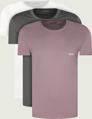 T-shirt męski letni Hugo Bodywear ze sklepu: Gomez Fashion Store w kategorii: T-shirty męskie - zdjęcie 874714-BD9-10338_BZ262M000010996