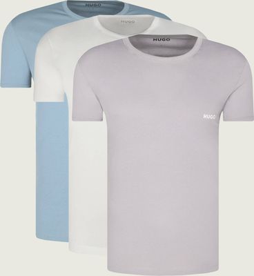Hugo Bodywear - T-shirt męski casual ze sklepu: Gomez Fashion Store w kategorii: T-shirty męskie - zdjęcie 874714-BD9-10338_BZ262M000010998