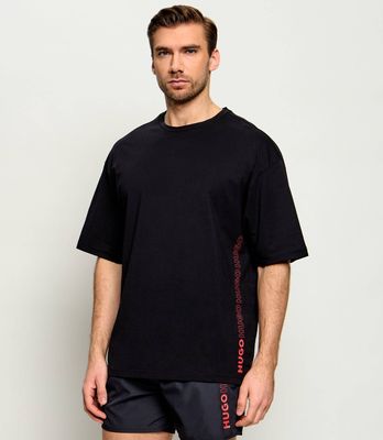 Hugo Bodywear - T-shirt męski casual ze sklepu: Gomez Fashion Store w kategorii: T-shirty męskie - zdjęcie 874714-BD9-10338_BZ262M000042001