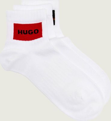 Hugo Bodywear - Skarpetki damskie z napisem ze sklepu: Gomez Fashion Store w kategorii: Skarpetki damskie - zdjęcie 874714-BD9-10338_BZ262M000065100