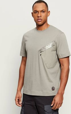 T-shirt męski letni PARAJUMPERS ze sklepu: Gomez Fashion Store w kategorii: T-shirty męskie - zdjęcie 874714-BD9-10338_JP262M000009006
