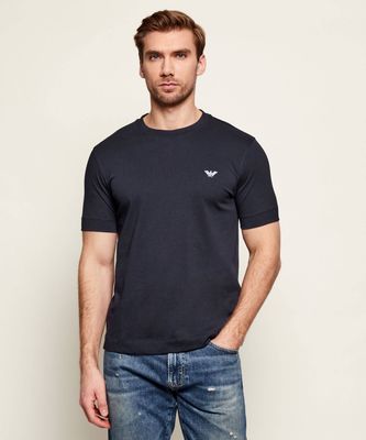 Emporio Armani - T-shirt męski na wiosnę ze sklepu: Gomez Fashion Store w kategorii: T-shirty męskie - zdjęcie 874714-BD9-10338_EA262M000014M14
