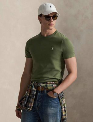 T-shirt męski casual Polo Ralph Lauren ze sklepu: Gomez Fashion Store w kategorii: T-shirty męskie - zdjęcie 874714-BD9-10338_PR262M000118SG2