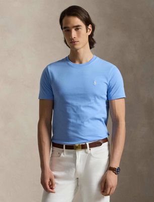 T-shirt męski letni na wiosnę Polo Ralph Lauren ze sklepu: Gomez Fashion Store w kategorii: T-shirty męskie - zdjęcie 874714-BD9-10338_PR262M000118SG5