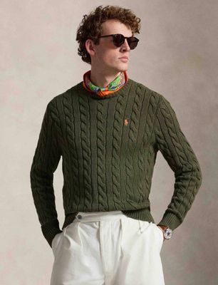Sweter męski casual Polo Ralph Lauren ze sklepu: Gomez Fashion Store w kategorii: Swetry męskie - zdjęcie 874714-BD9-10338_PR262M000126SJ4